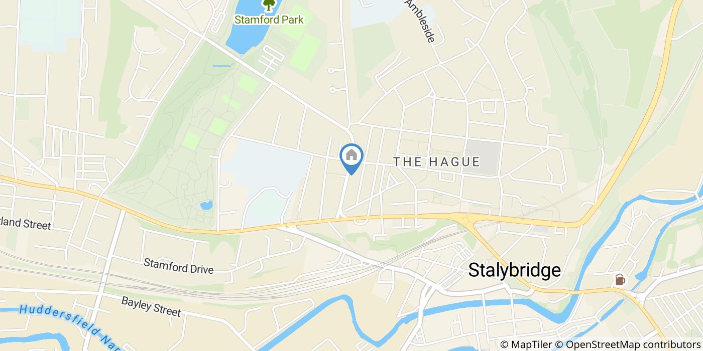 2 Bed Terraced House, Ridge Hill Lane, SK15