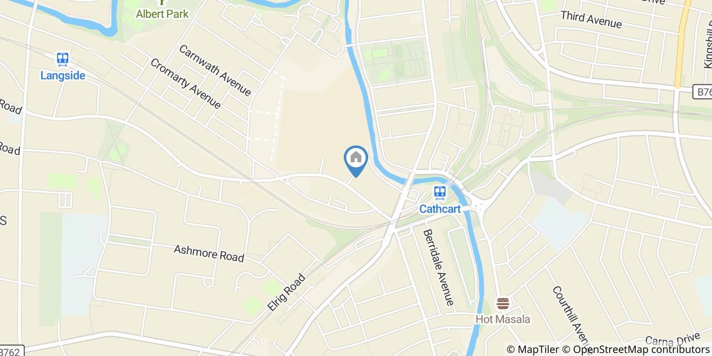 1 Bed Flat, Holmhead Place, G44