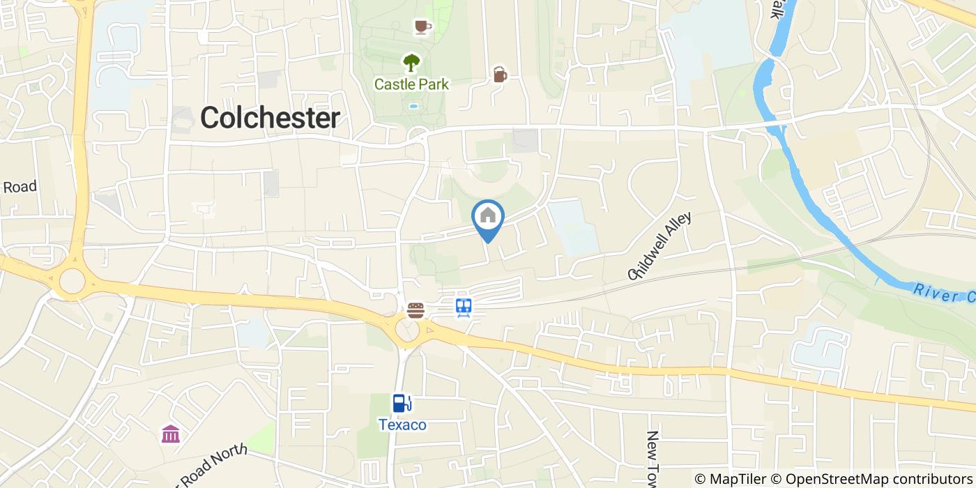 2 Bed Terraced House, St. Julian Grove, CO1