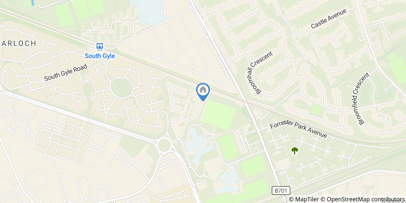 2 Bed Flat, Torwood Crescent, EH12