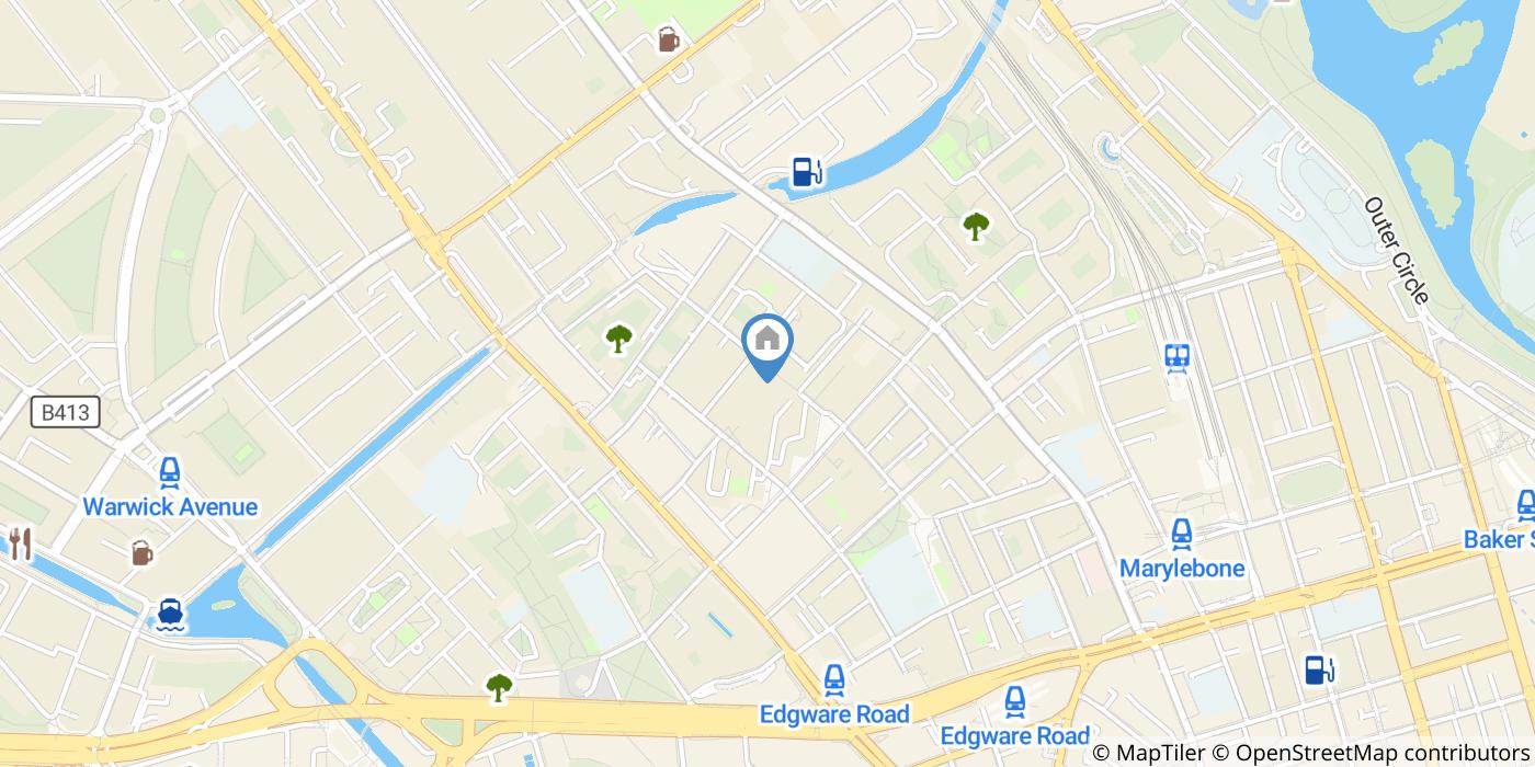 1 Bed Flat, Fisherton Street, NW8