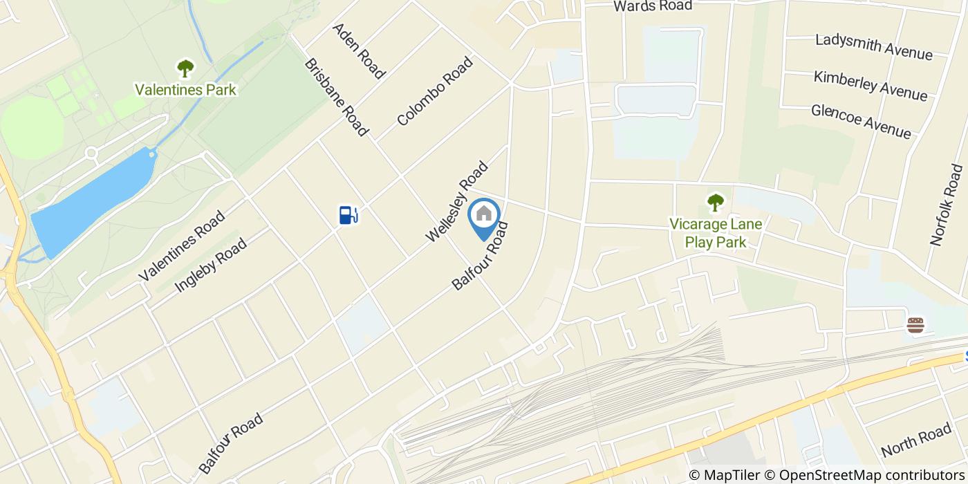 Ilford - 1 Bed Flat, Balfour Road, IG1 - To Rent Now for £1,400.00 p/m