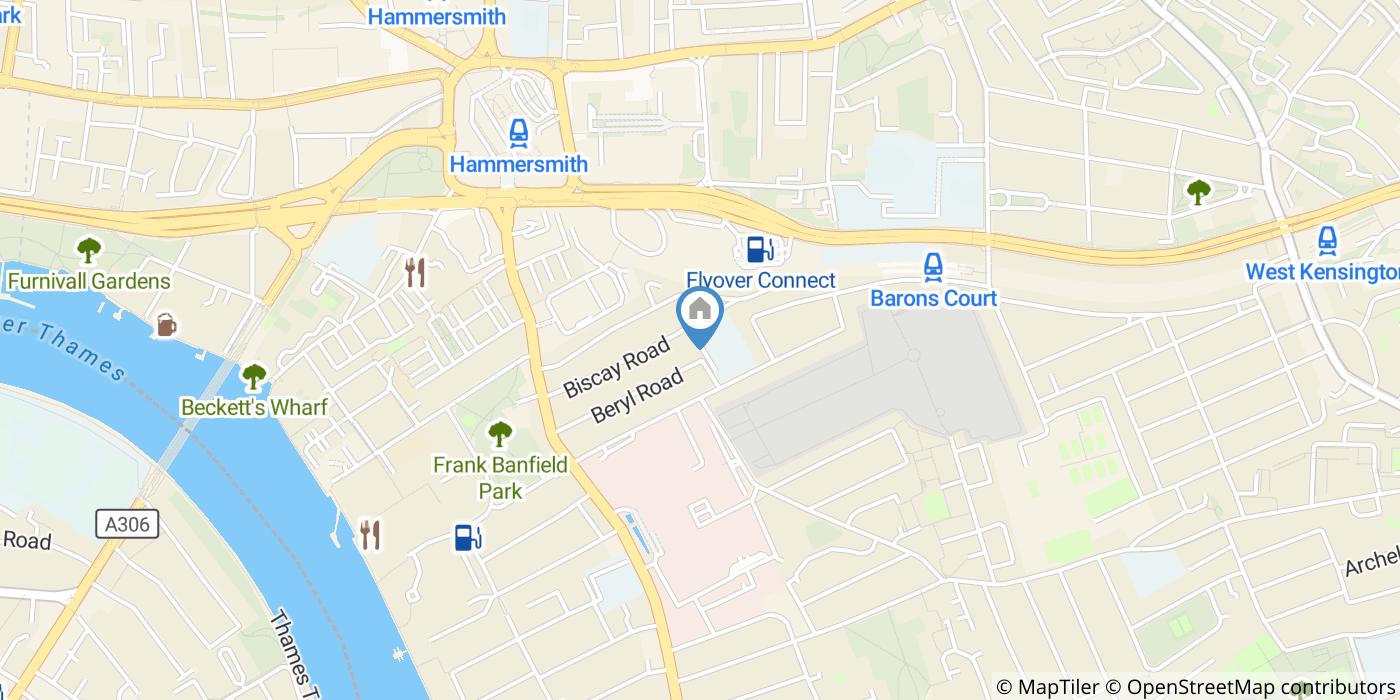 Room in a Shared Flat, Beryl Road, W6