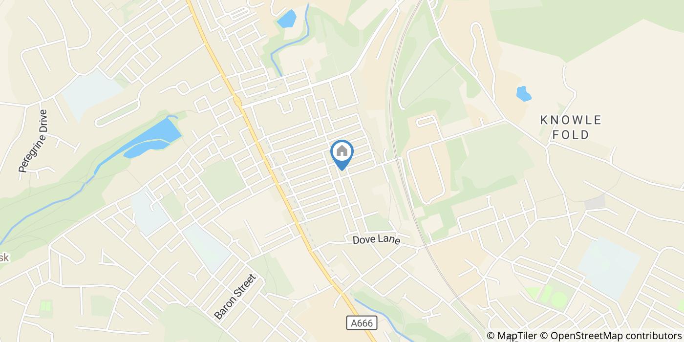 2 Bed Terraced House, Greenway Street, BB3