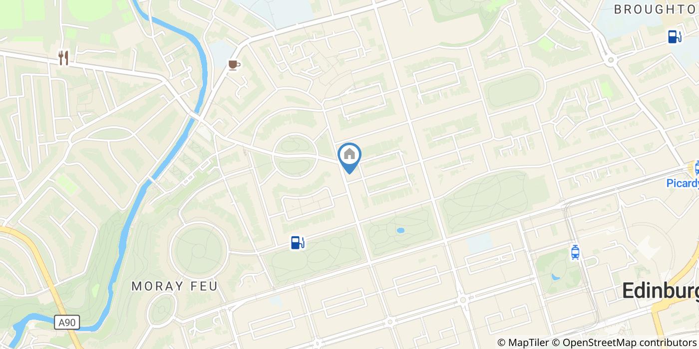 2 Bed Flat, Howe Street, EH3