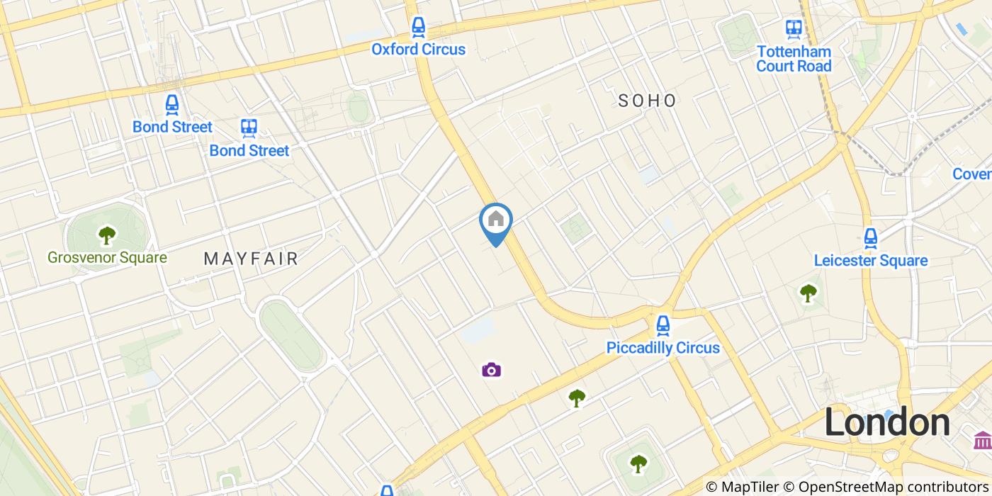 Room in a Shared House, Regent Street, W1B