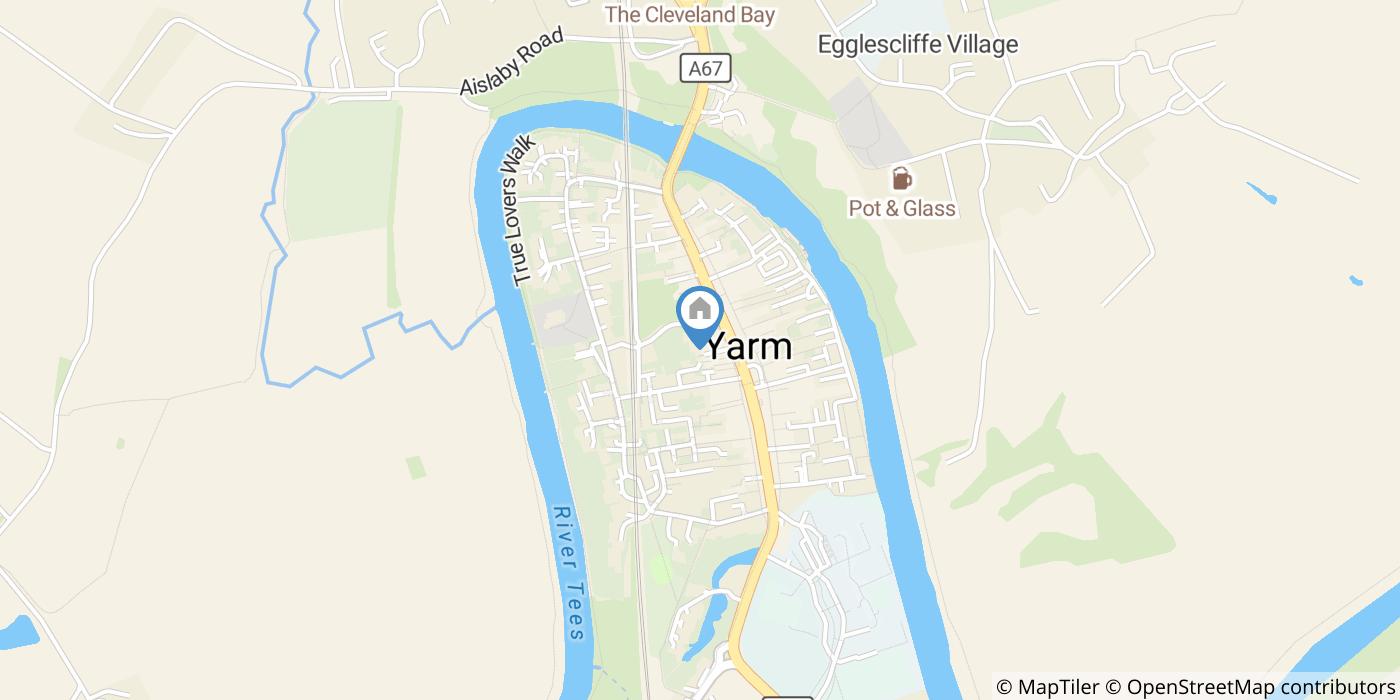 1 Bed Terraced House, Manor House Mews, TS15