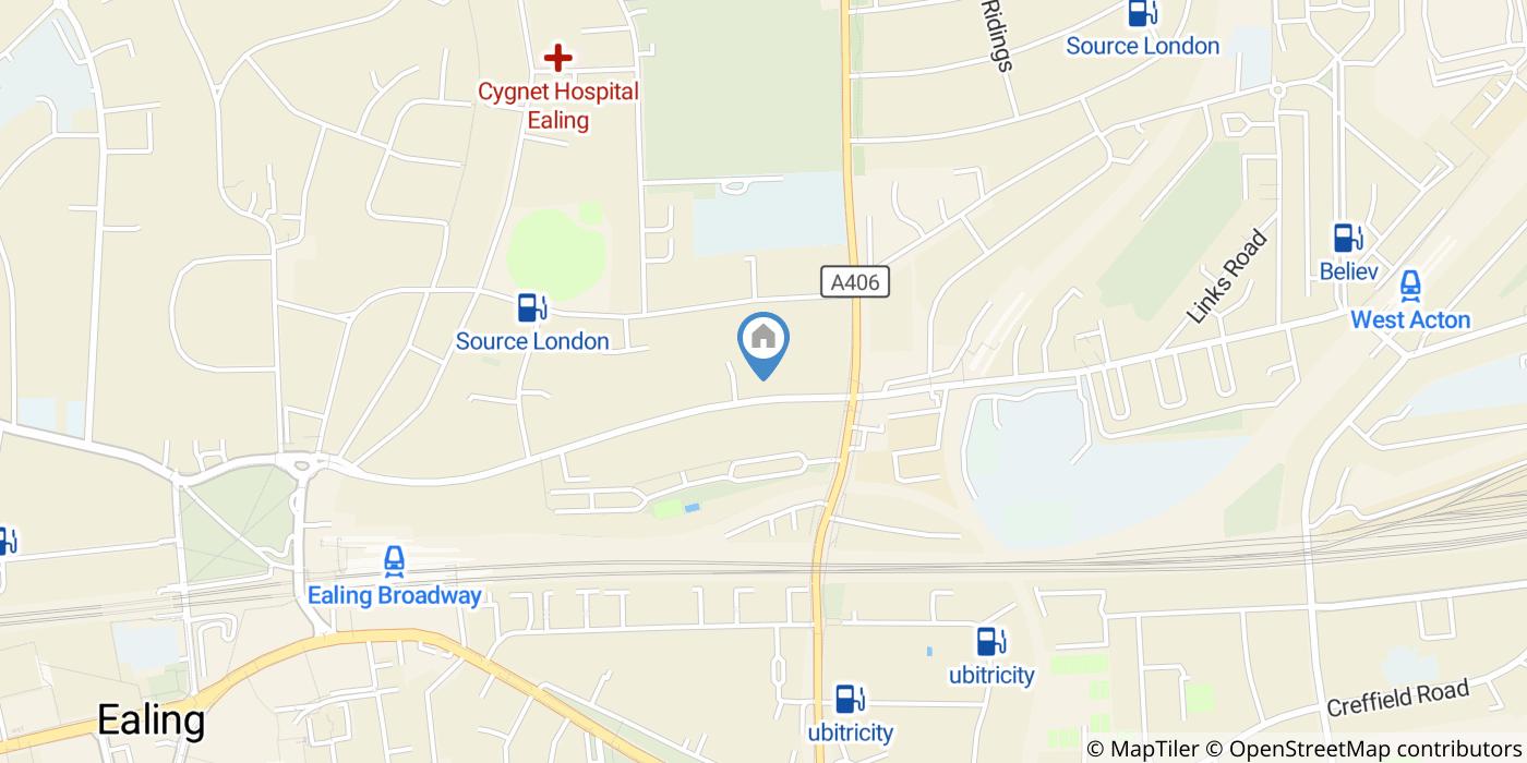 Room in a Shared Flat, Madeley Road, W5