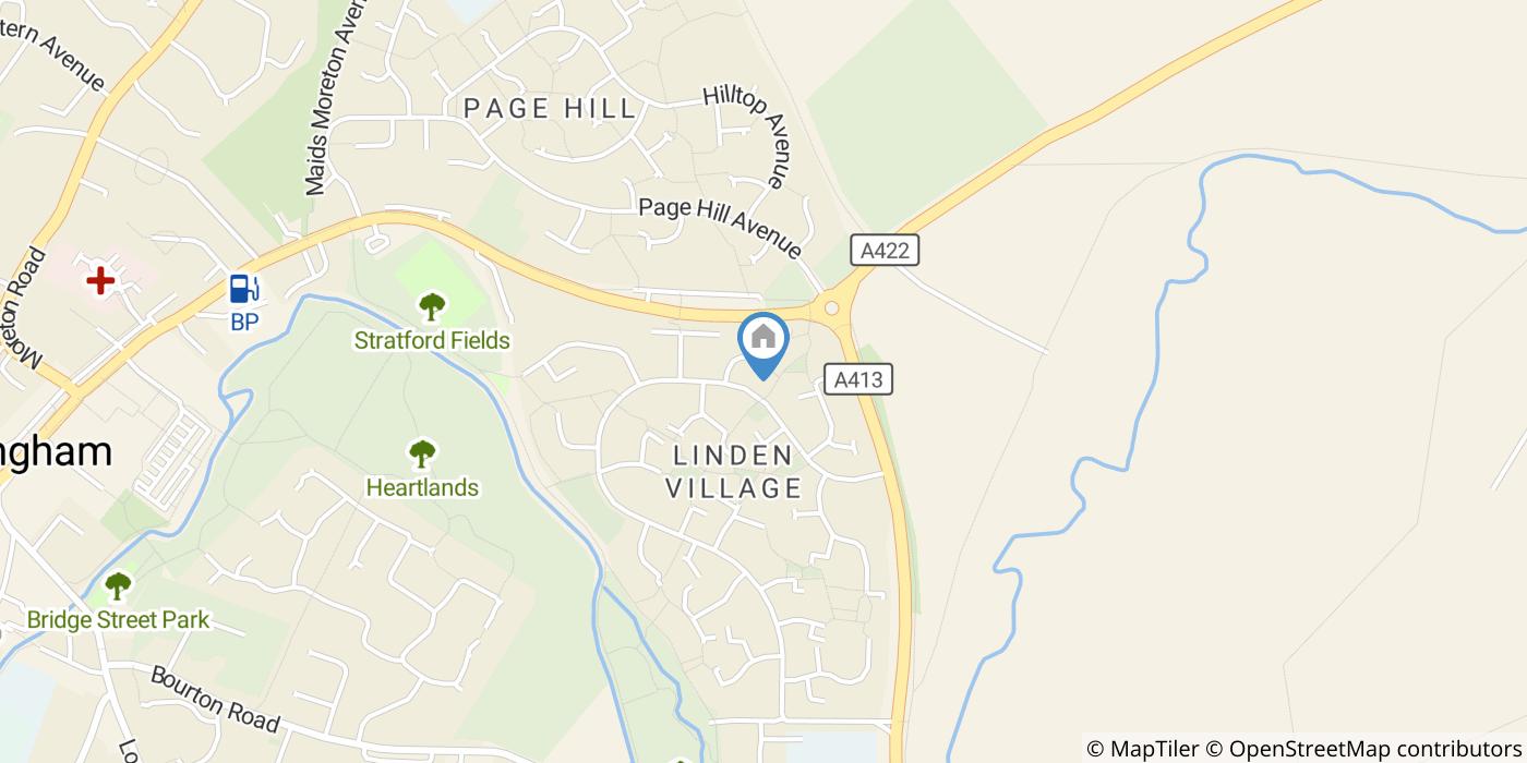 3 Bed Terraced House, Greenway Walk, MK18