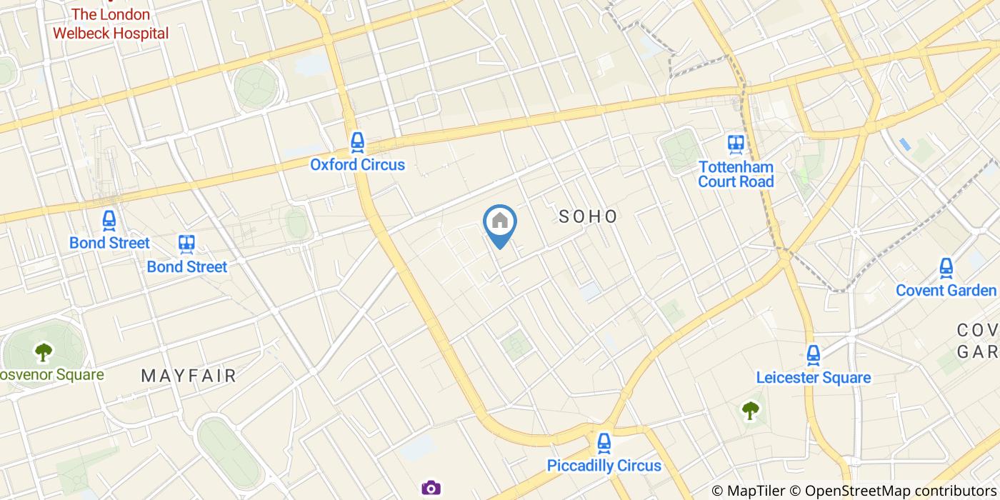 1 Bed Flat, Dufours Place, W1F