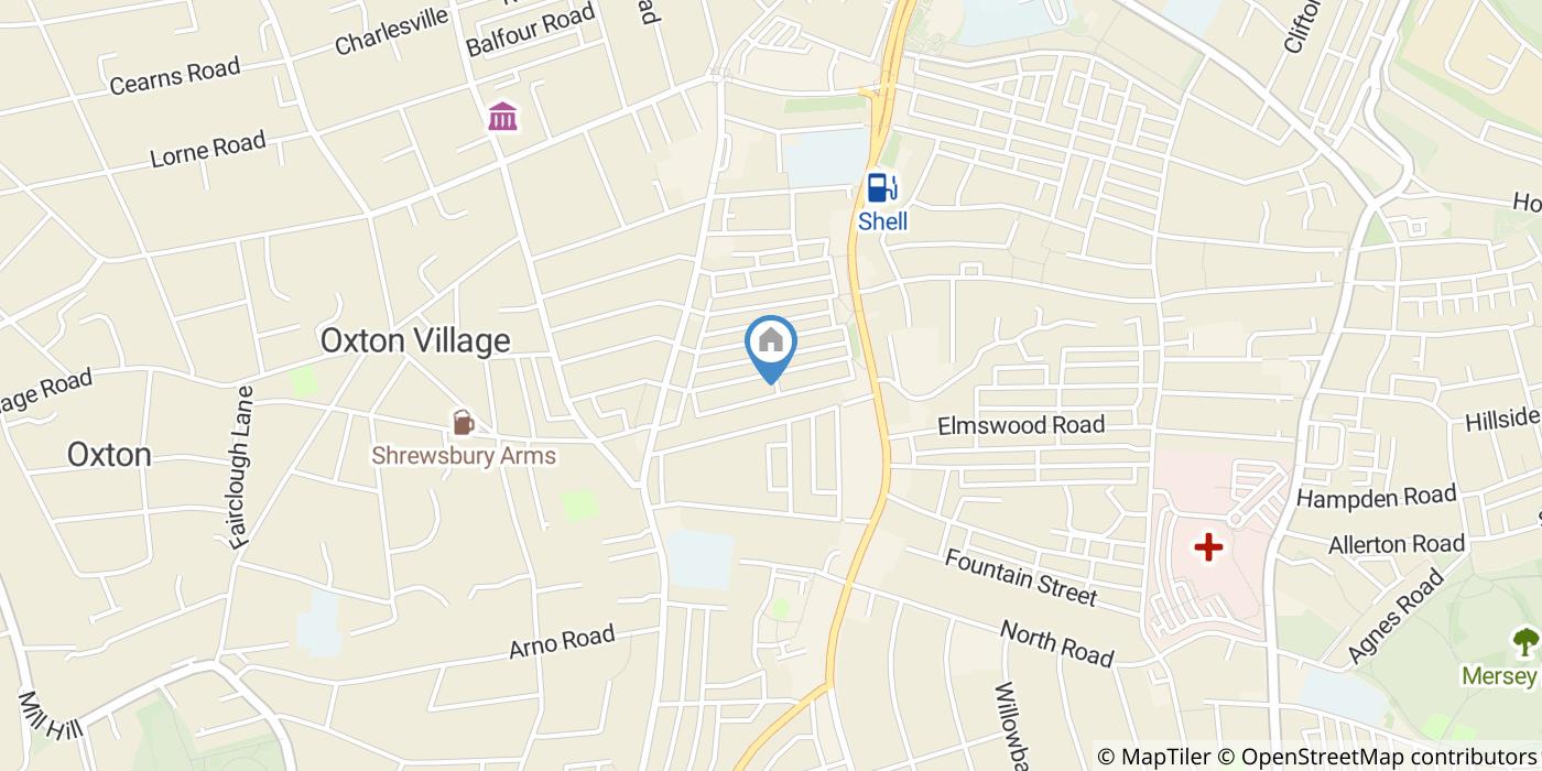 2 Bed Terraced House, Briardale Road, CH42