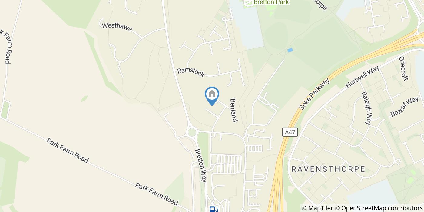 3 Bed Terraced House, Benland, PE3