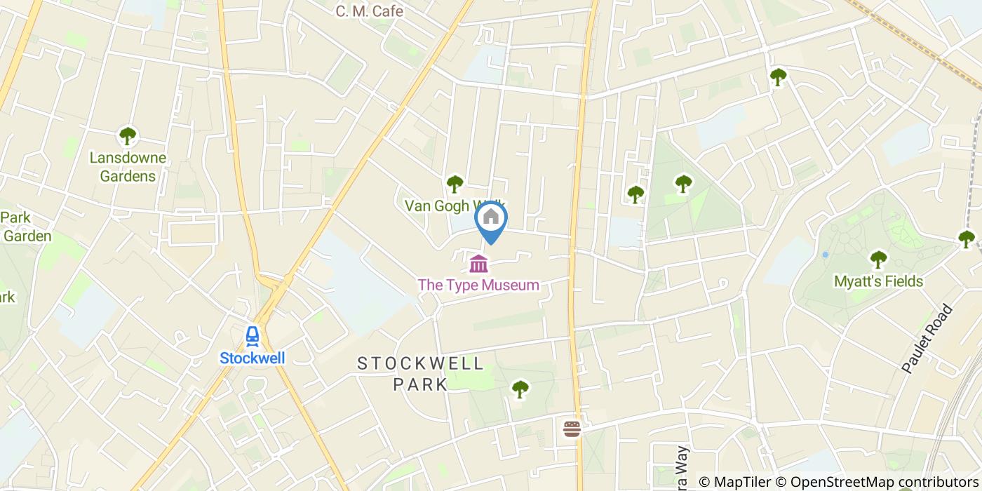 1 Bed Flat, Nightingale House, SW9