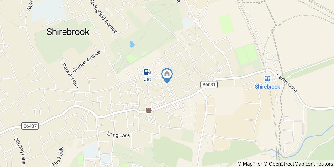 2 Bed Penthouse, Shirebrook, NG20