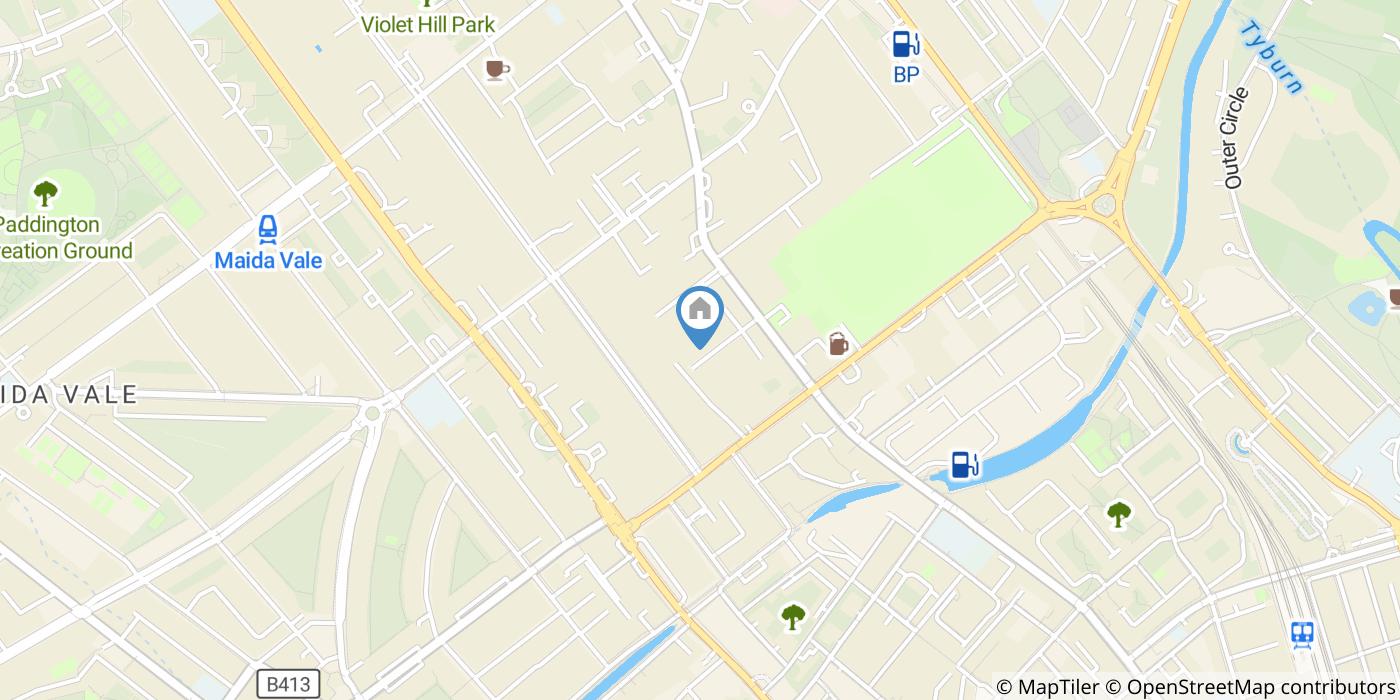 1 Bed Flat, Scott Ellis Gardens, NW8