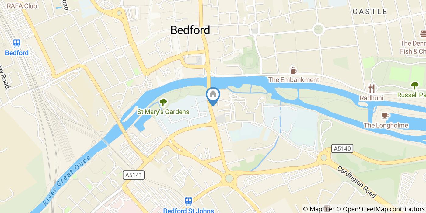 Studio Flat, St. Mary's Street, MK42