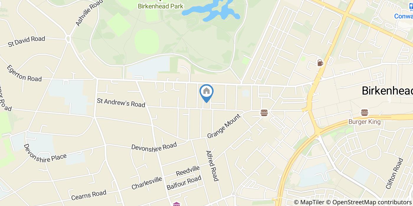 Room in a Shared House, Radnor Place, CH43