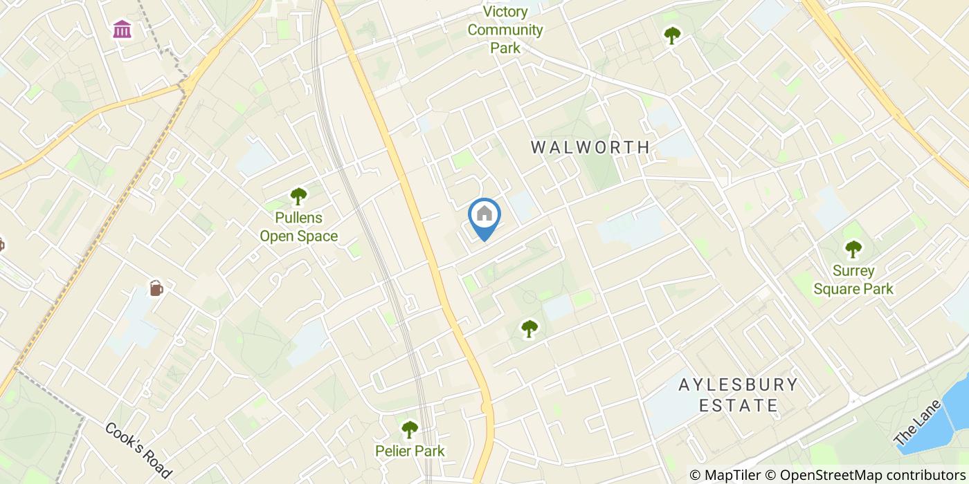 1 Bed Flat, East Street, SE17