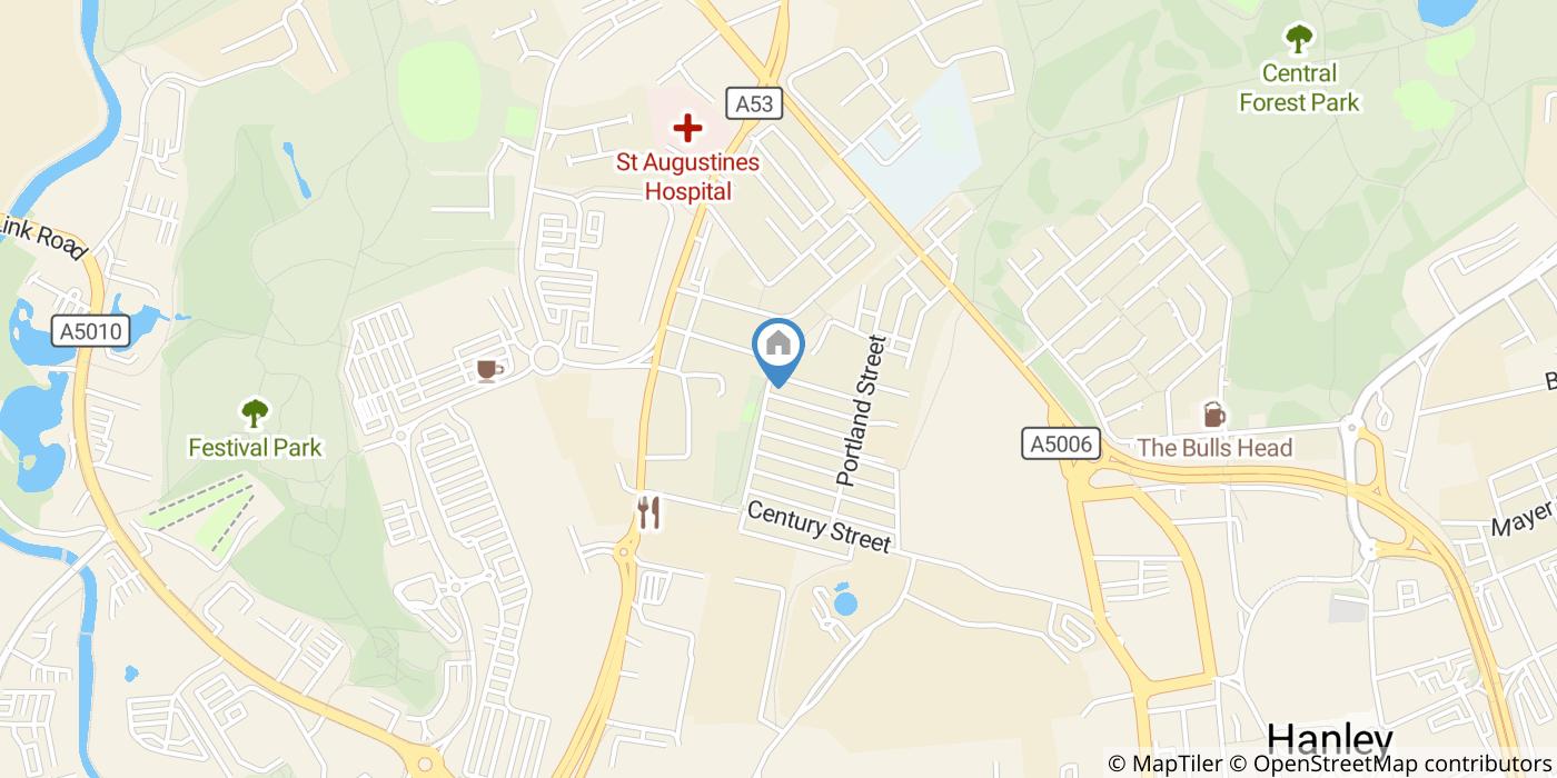 2 Bed Terraced House, Rutland Street, ST1