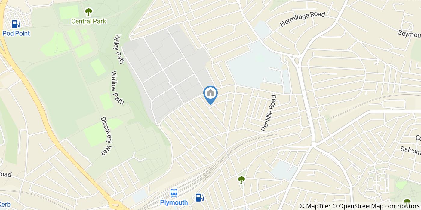 3 Bed End Terrace, Hillside Avenue, PL4