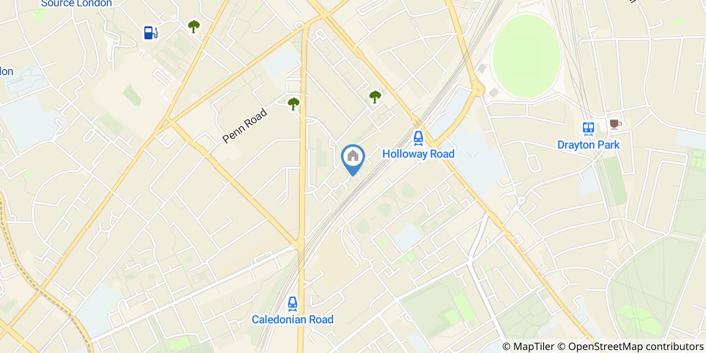 1 Bed Flat, Heddington Grove, N7