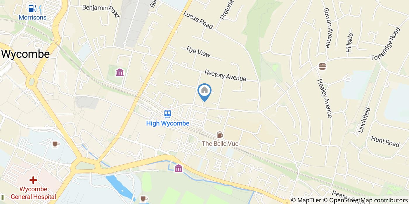 1 Bed Flat, Totteridge Road, HP13