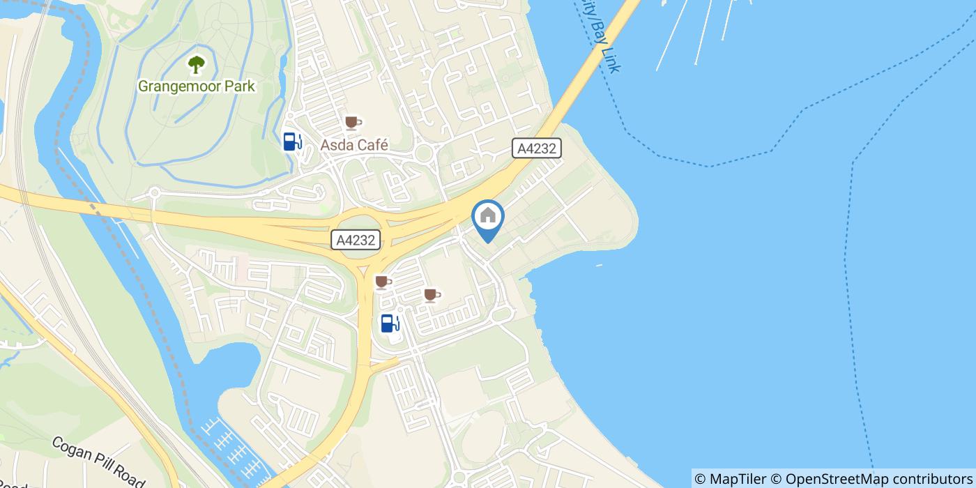 2 Bed Flat, Ferry Court, CF11