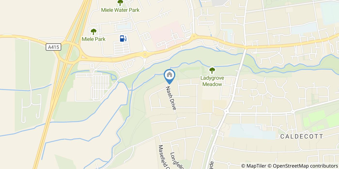 4 Bed Terraced House, Nash Drive, OX14