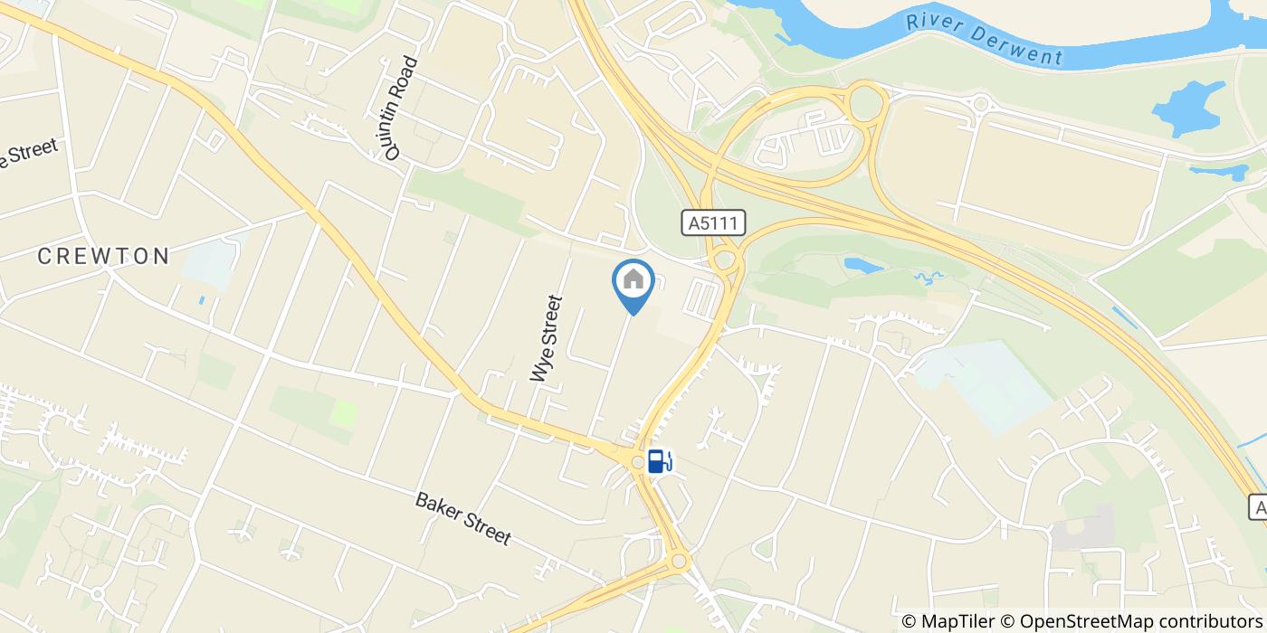 2 Bed Terraced House, Eden Street, DE24