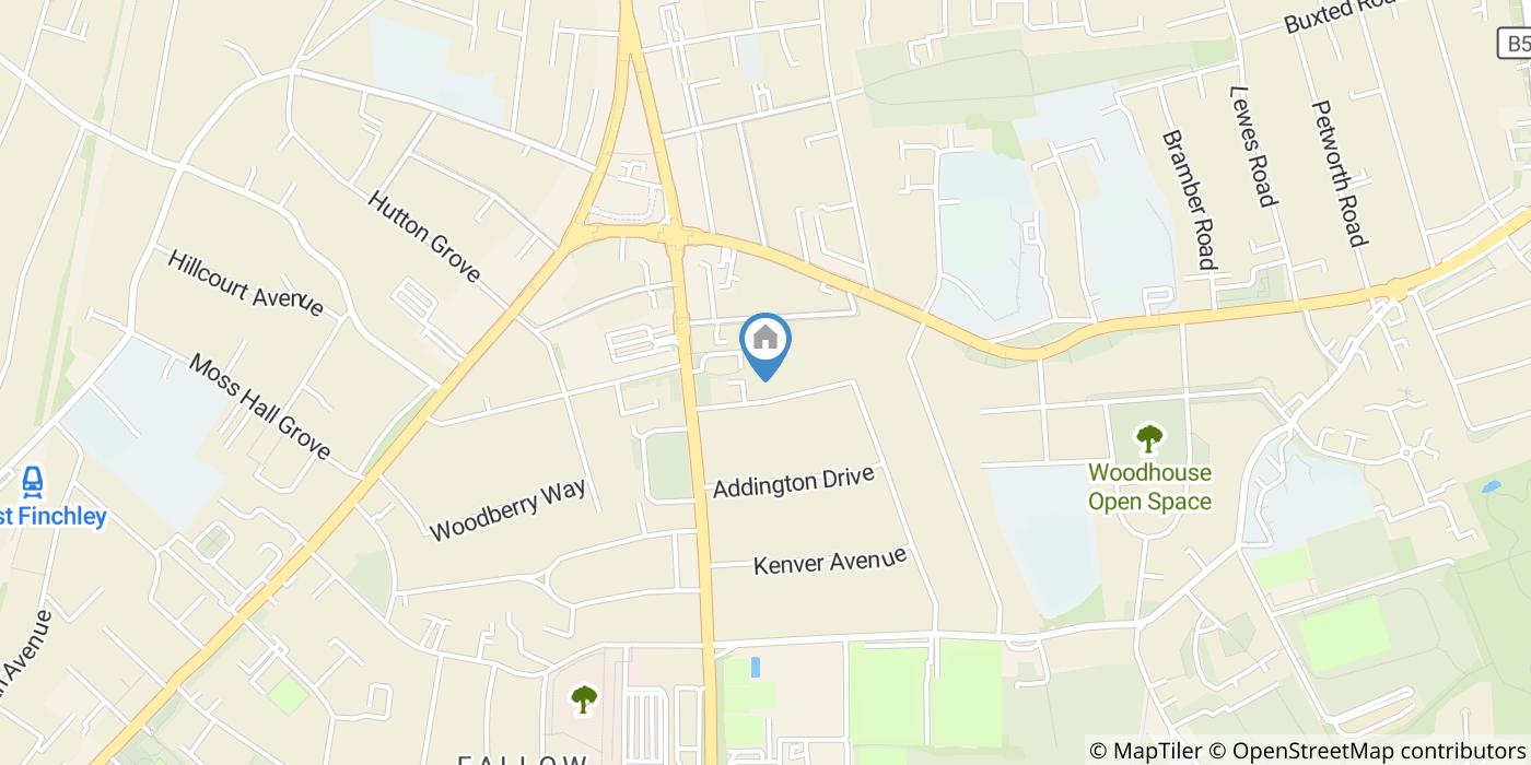 Studio Flat, Sandringham Gardens, N12