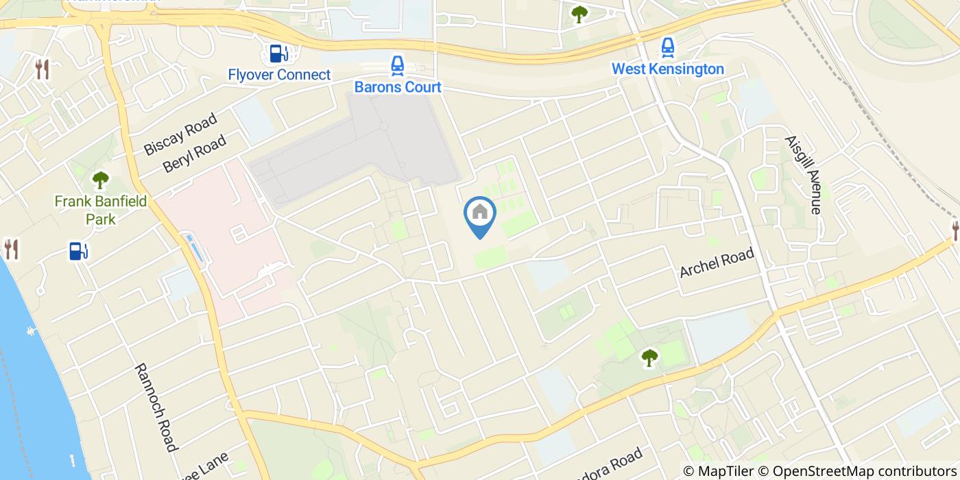 Room in a Shared Flat, Mary Macarthur House, W6