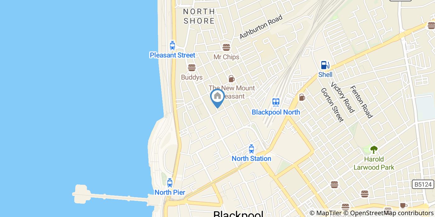 Blackpool - 1 Bed Flat, No Bills And No Deposit, FY1 - To Rent Now for ...