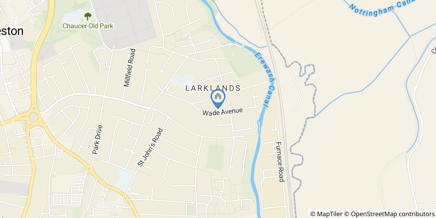 2 Bed Terraced House, Wade Ave, DE7