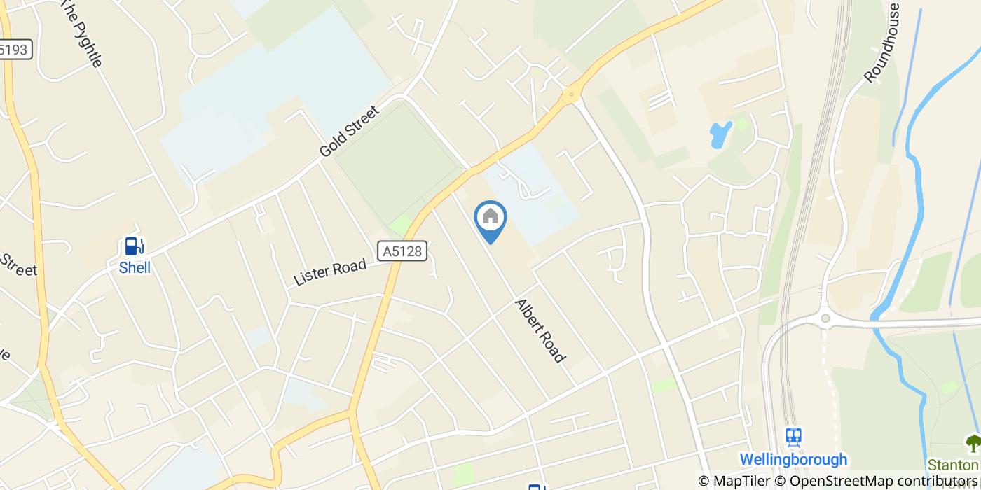 1 Bed Flat, Albert Road, NN8