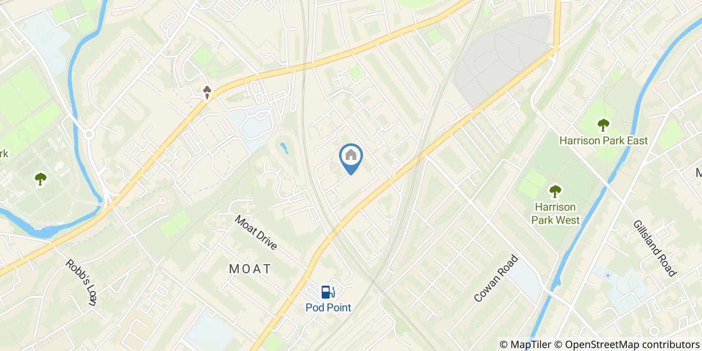 2 Bed Flat, Slateford Gait, EH11