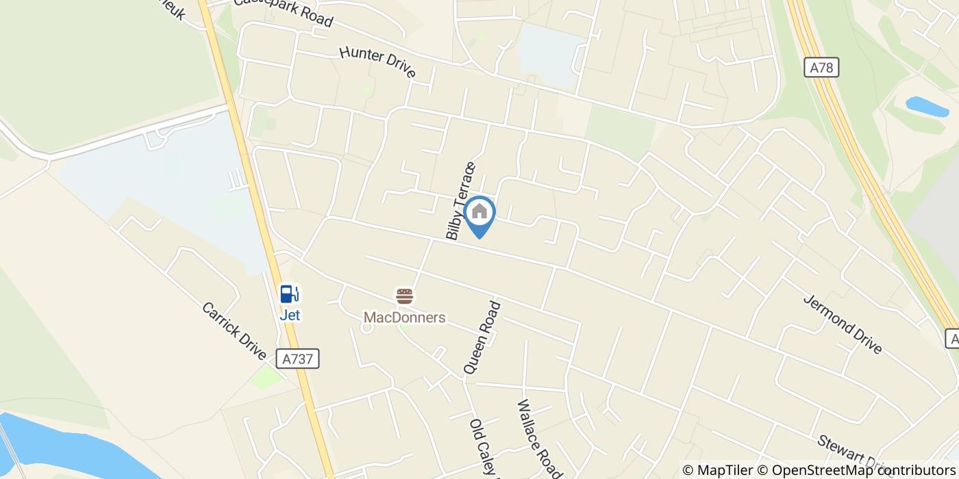 2 Bed Semi-Detached House, Livingstone Terrace, KA12