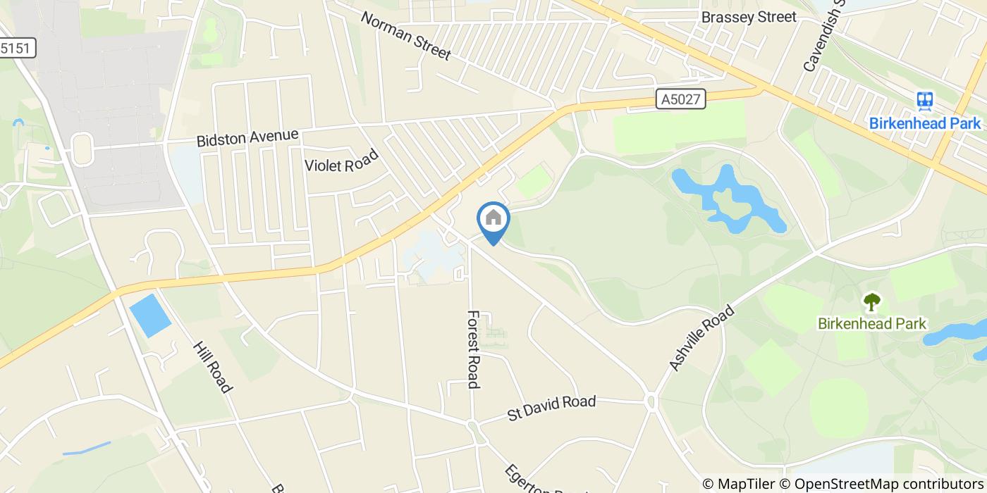 1 Bed Flat, Park Road West, CH43