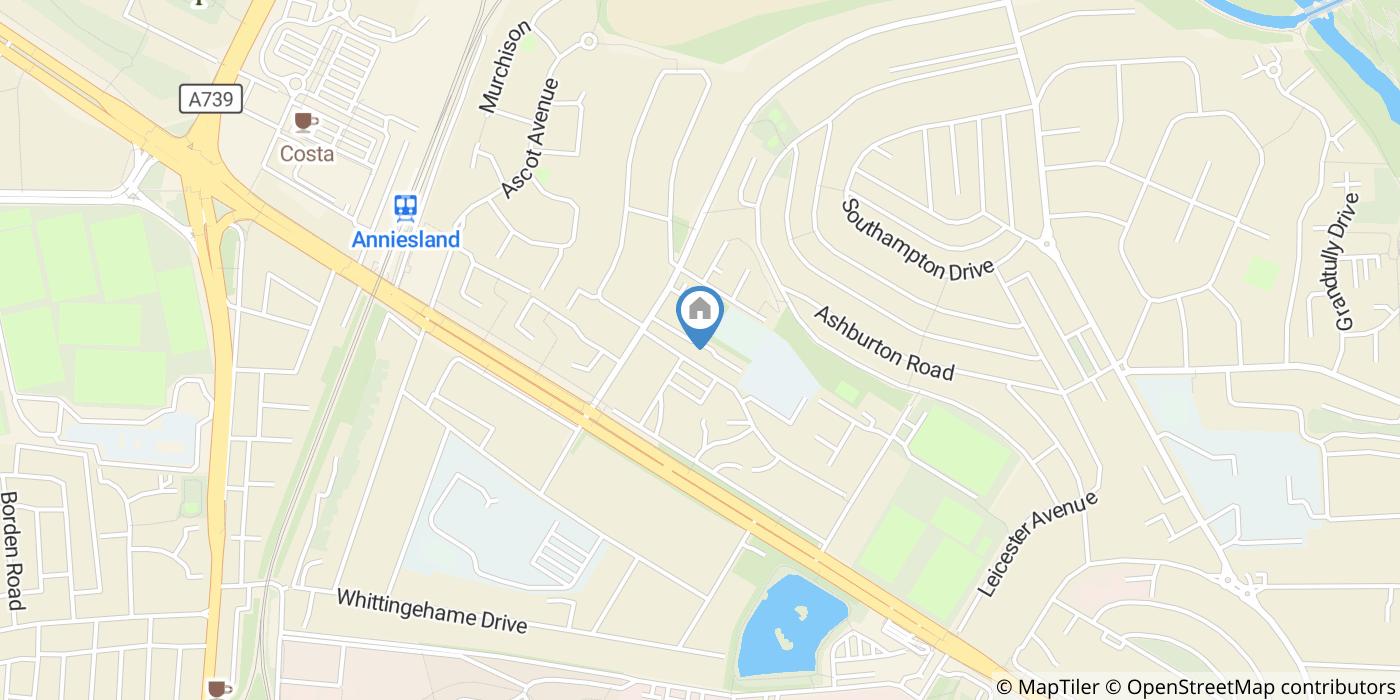 2 Bed Flat, Dorchester Court, G12