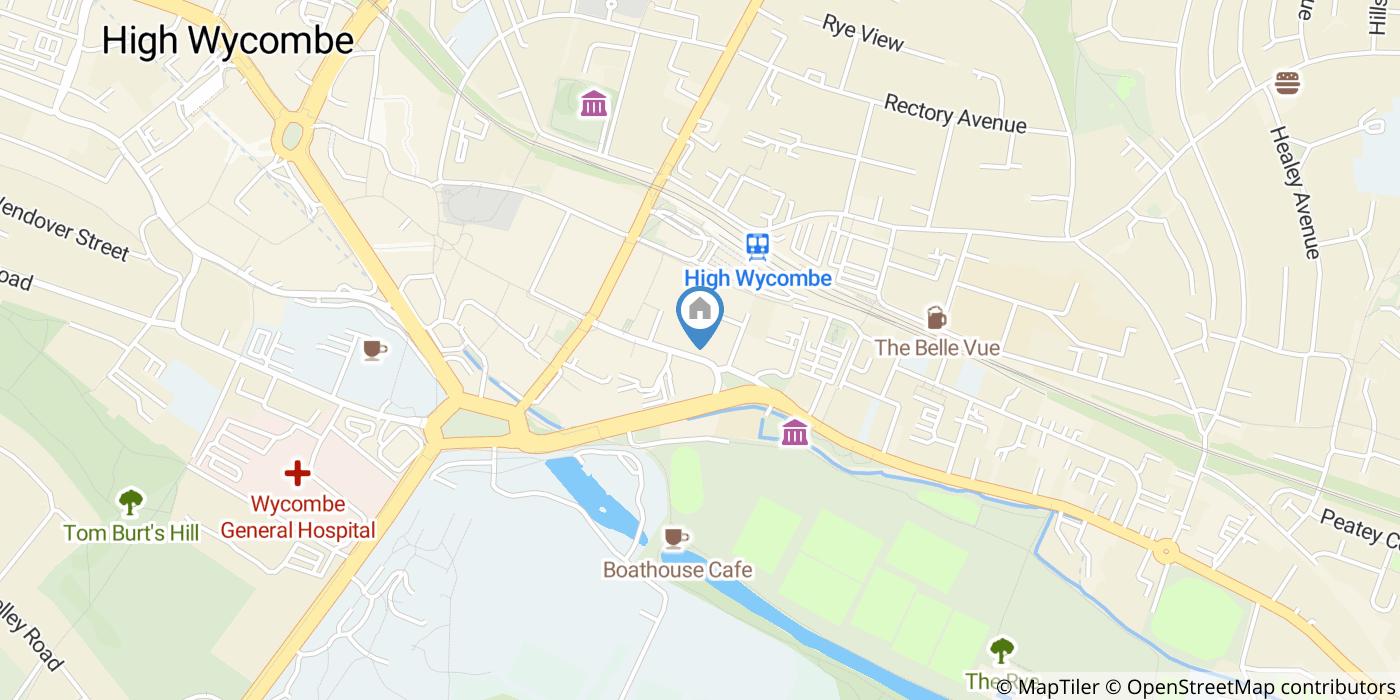 1 Bed Flat, Easton Street, HP11