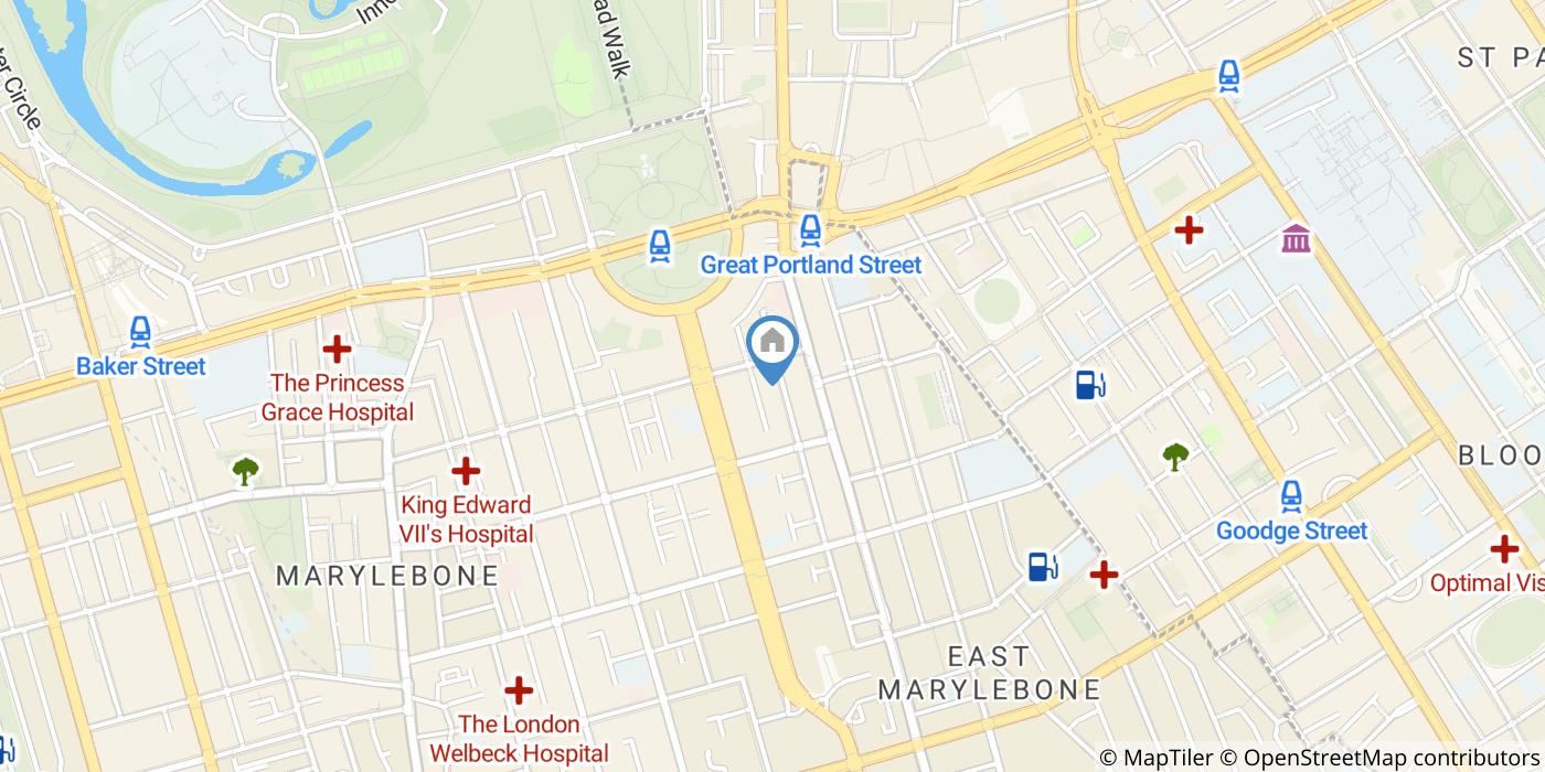 2 Bed Flat, Hallam Court, W1W