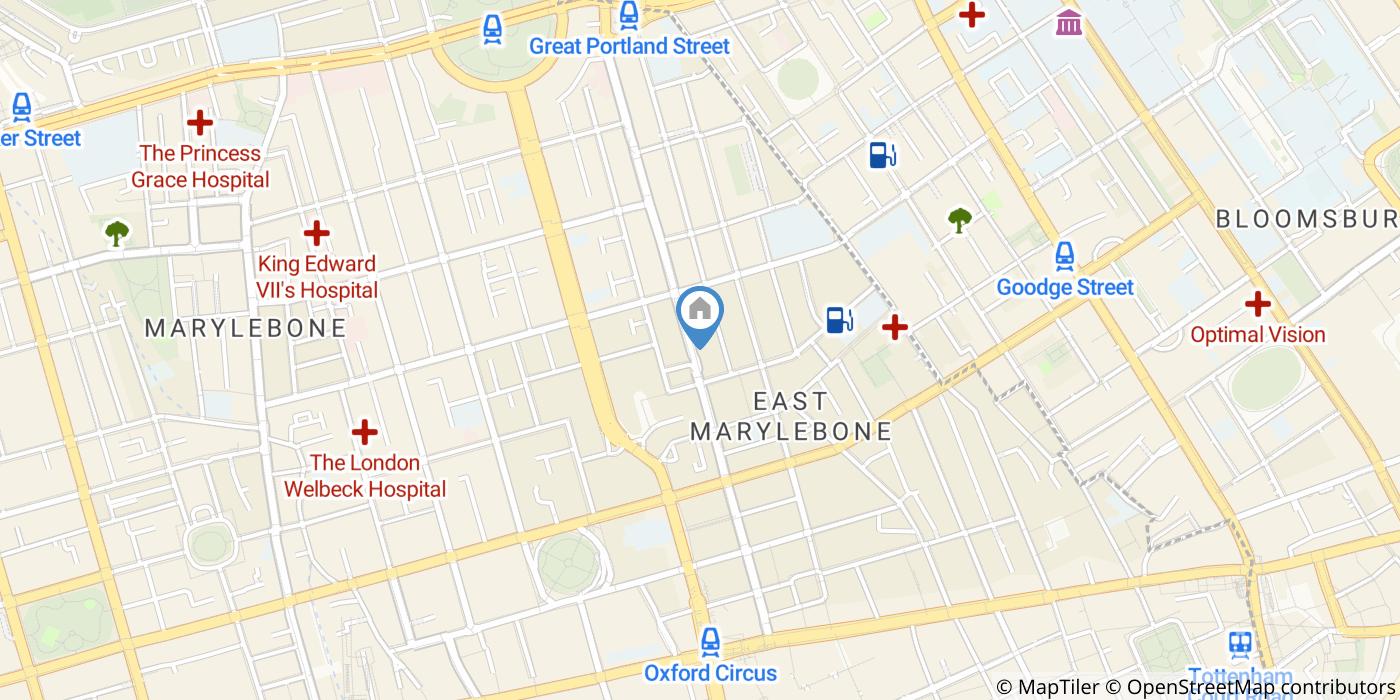 3 Bed Flat, Great Portland Street, W1W