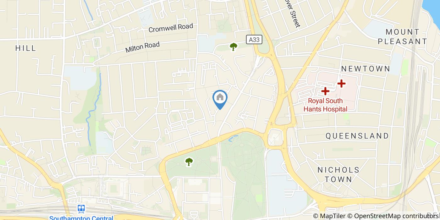 Studio Flat, Mede House, SO15