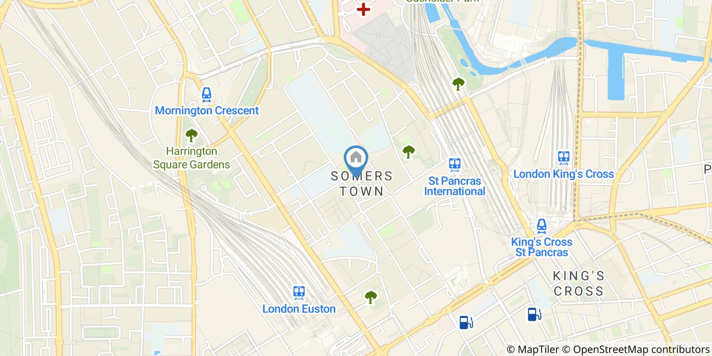 3 Bed Flat, Walker House, NW1