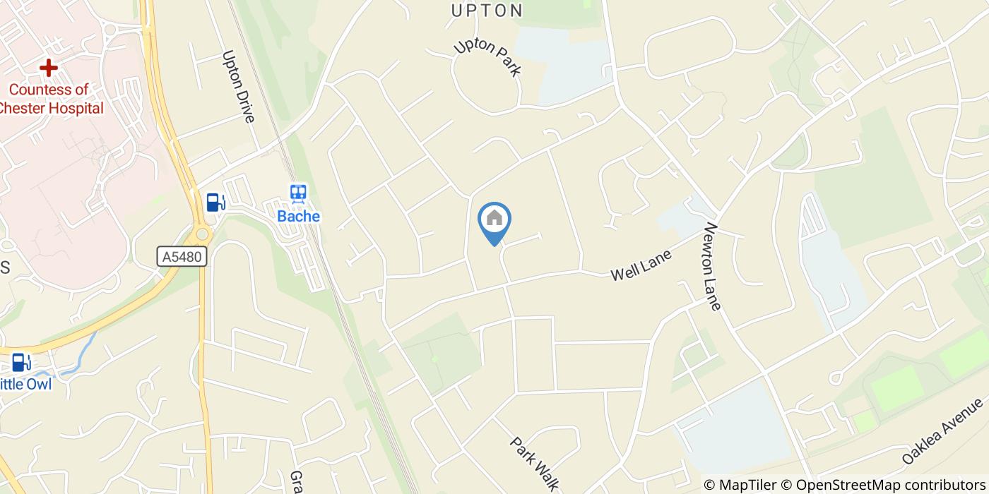 Studio Flat, Dawpool Close, CH2