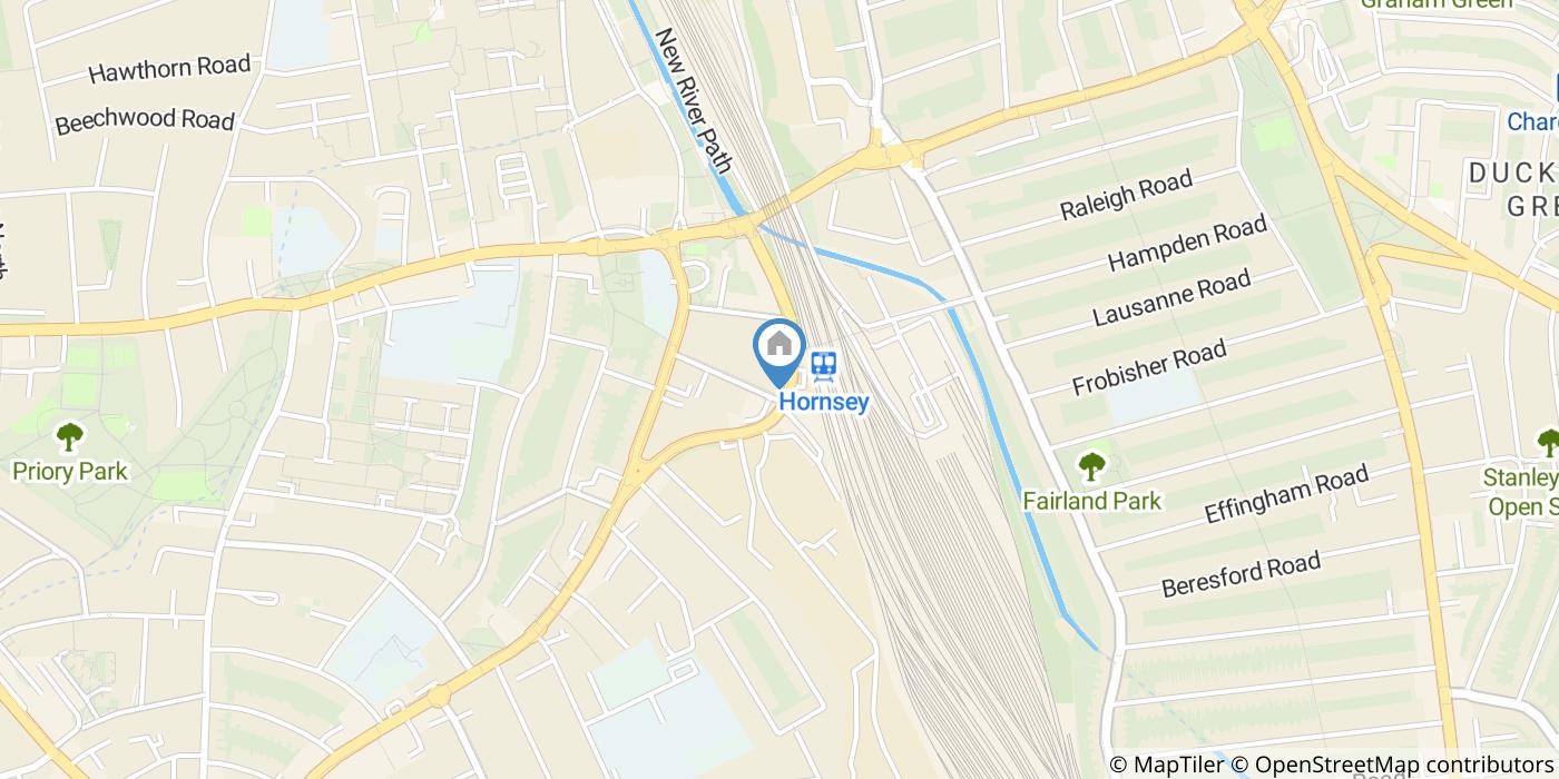 2 Bed Flat, Ribblesdale Road, N8