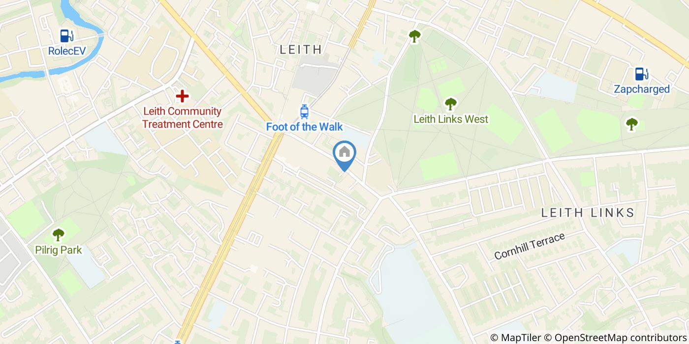 1 Bed Flat, Duke Street, EH6