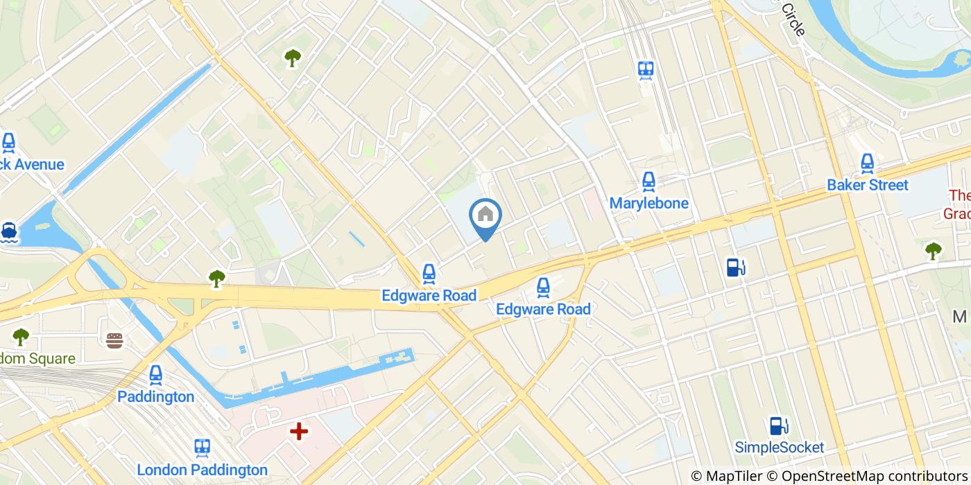 1 Bed Flat, Bell Street, NW1