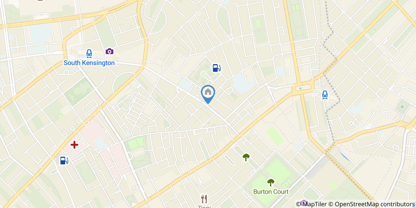 Studio Flat, Sloane Avenue Mansions, SW3