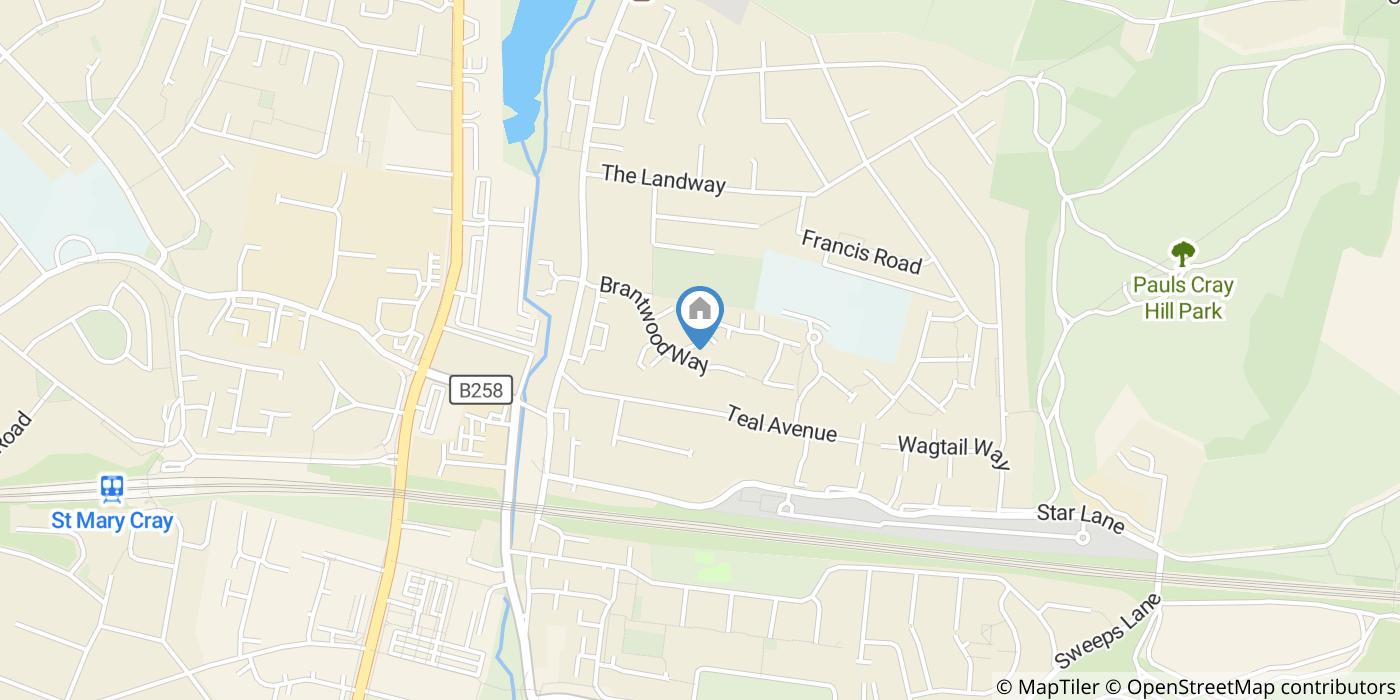 1 Bed End Terrace, Doveney Close, BR5