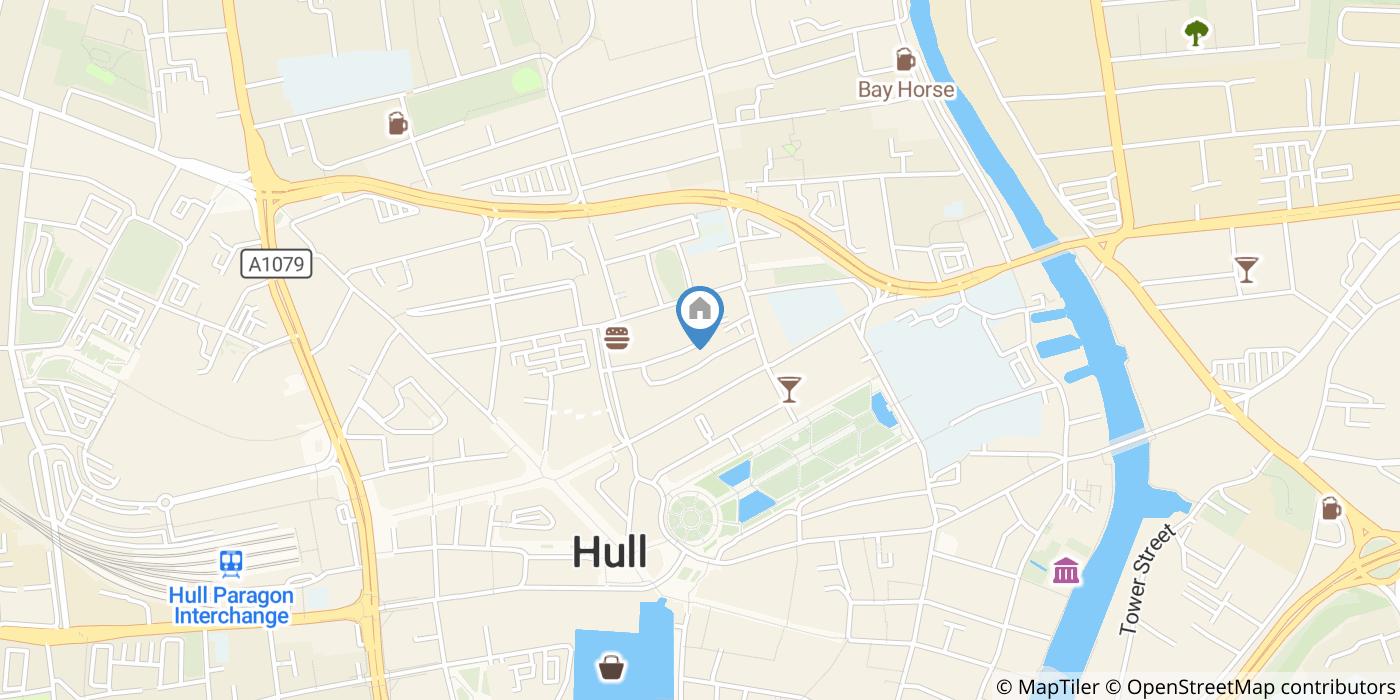 1 Bed Flat, Silvester Square, HU1